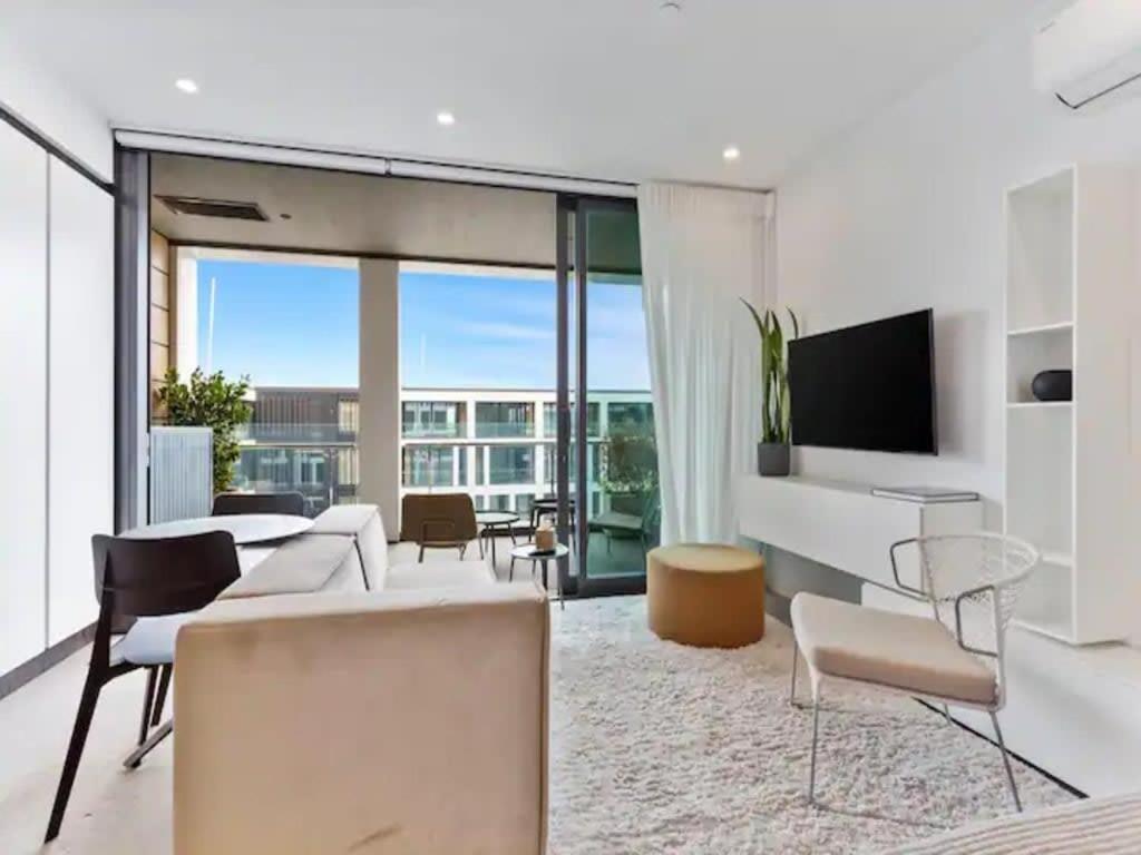 Sleek Modern Studio With Balcony Auckland Dış mekan fotoğraf
